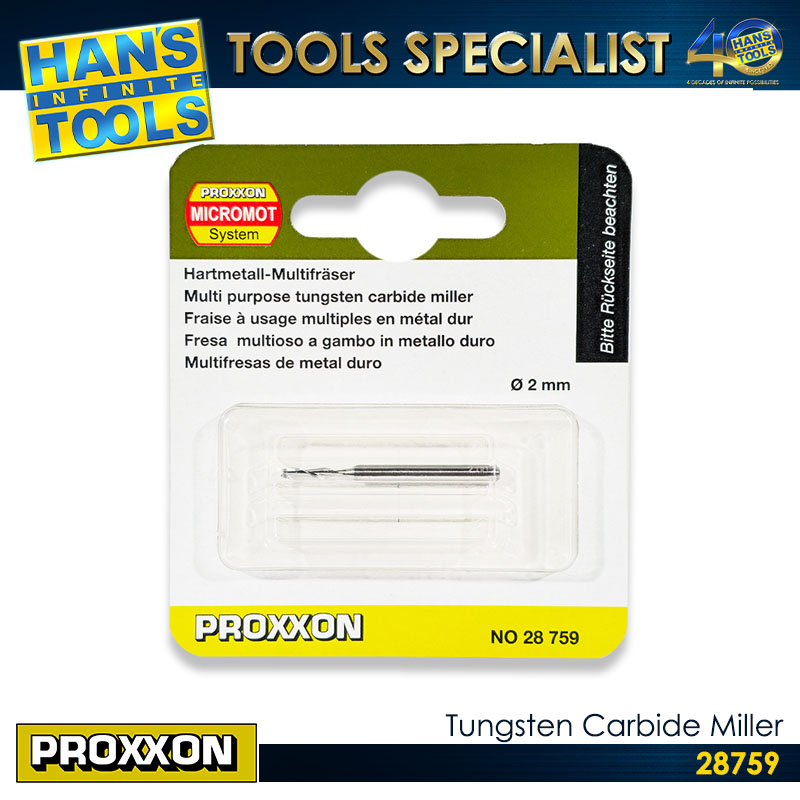 Proxxon Tungsten Carbide Miller [28759]