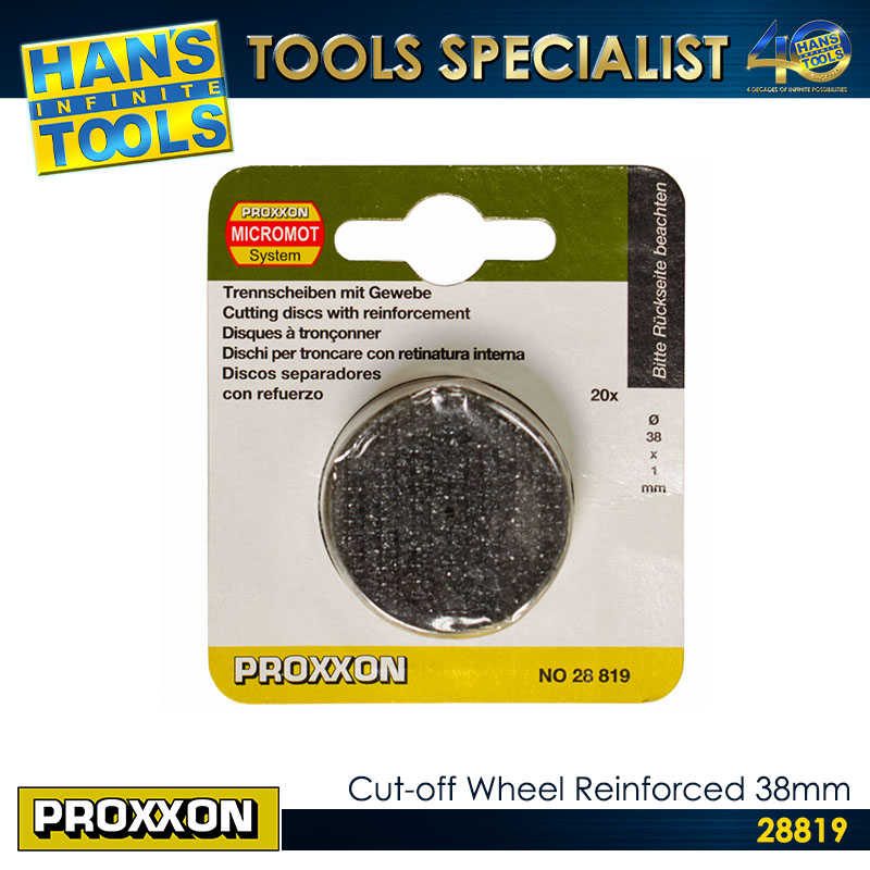 Proxxon Cut-off Wheel Reinforced 38mm [28819]