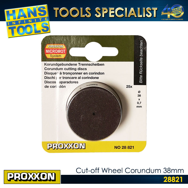 Proxxon Cut-off Wheel Corundum 38mm [28821]