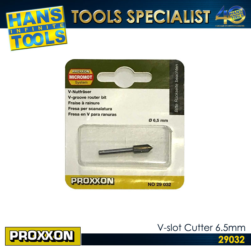 Proxxon V-Slot Cutter 6.5mm [29032]
