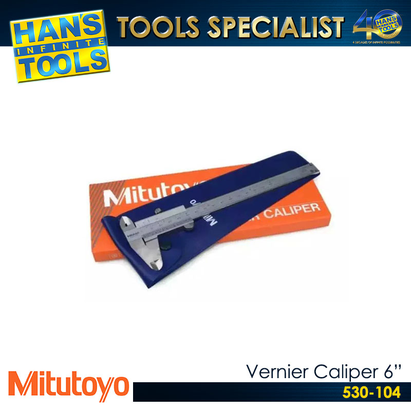 Mitutoyo Vernier Caliper 6" [530-104]