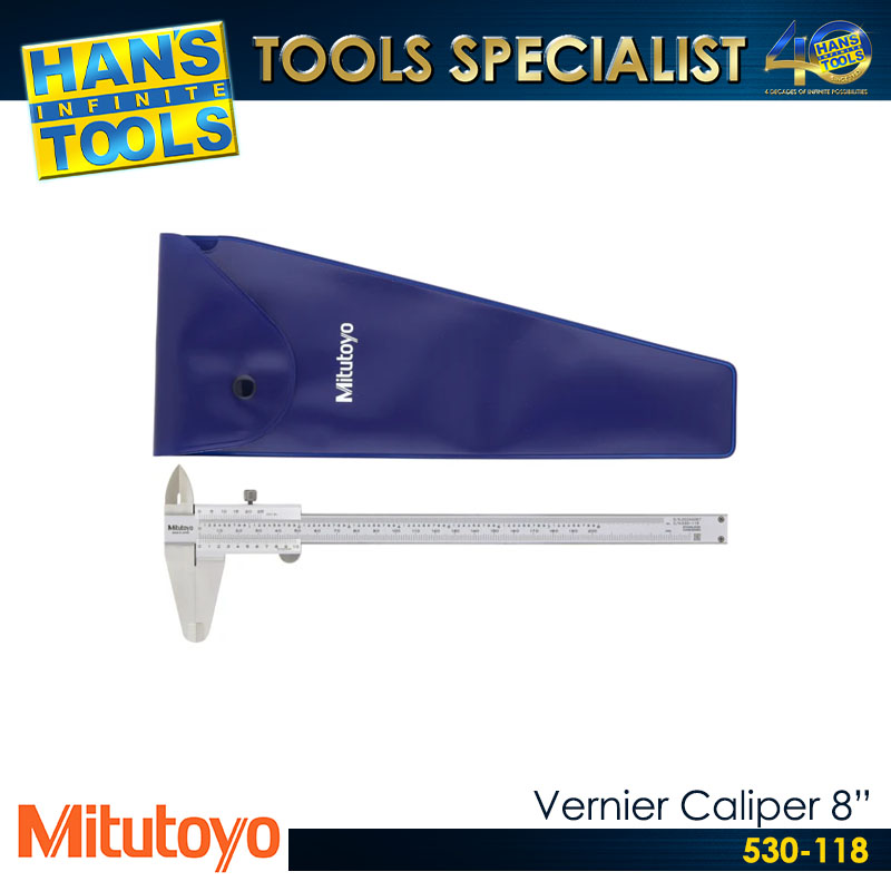 Mitutoyo Vernier Caliper 8" [530-118]