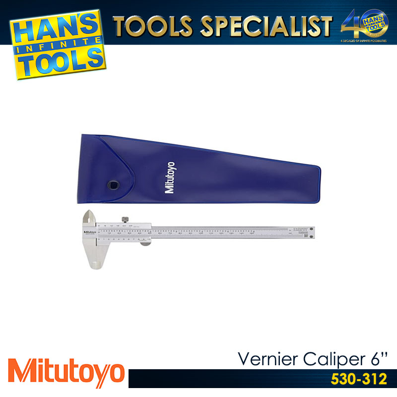 Mitutoyo Vernier Caliper 6" [530-312]