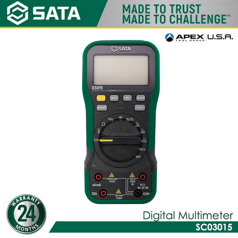 SATA SC03015 Digital Multimeter - Image 2