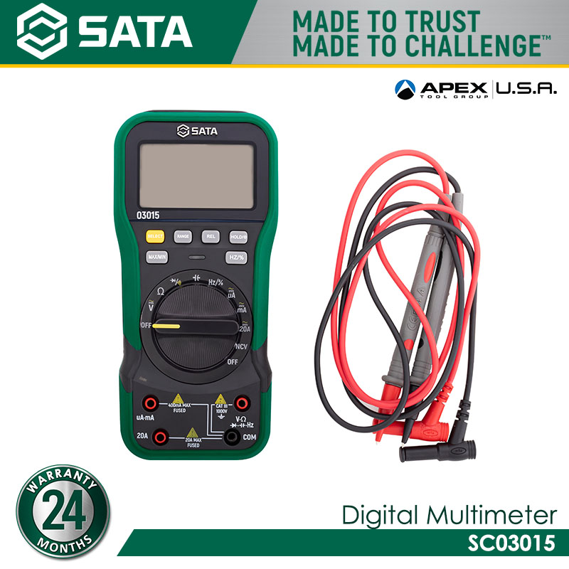 SATA SC03015 Digital Multimeter - Image 4