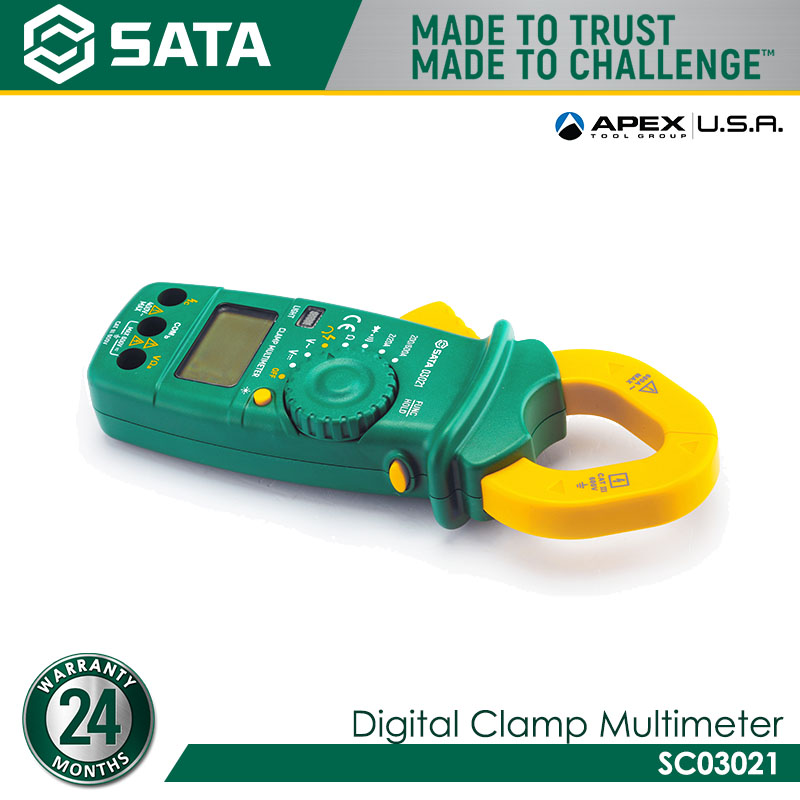 SATA SC03021 Digital Clamp Multimeter - Image 3