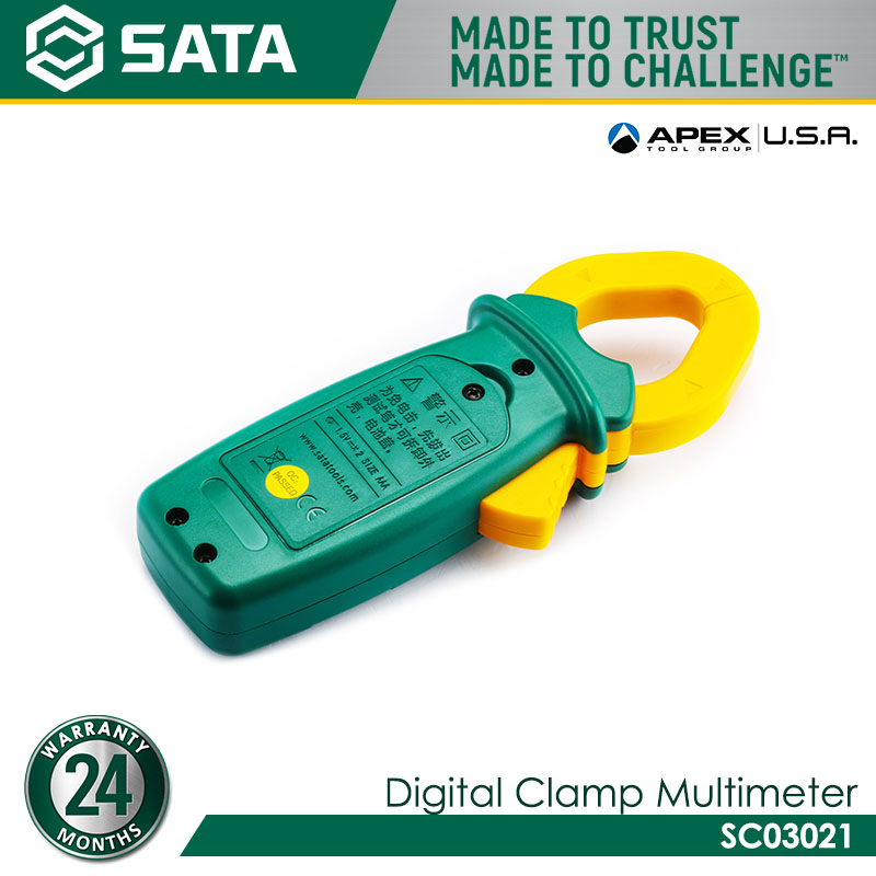 SATA SC03021 Digital Clamp Multimeter - Image 4