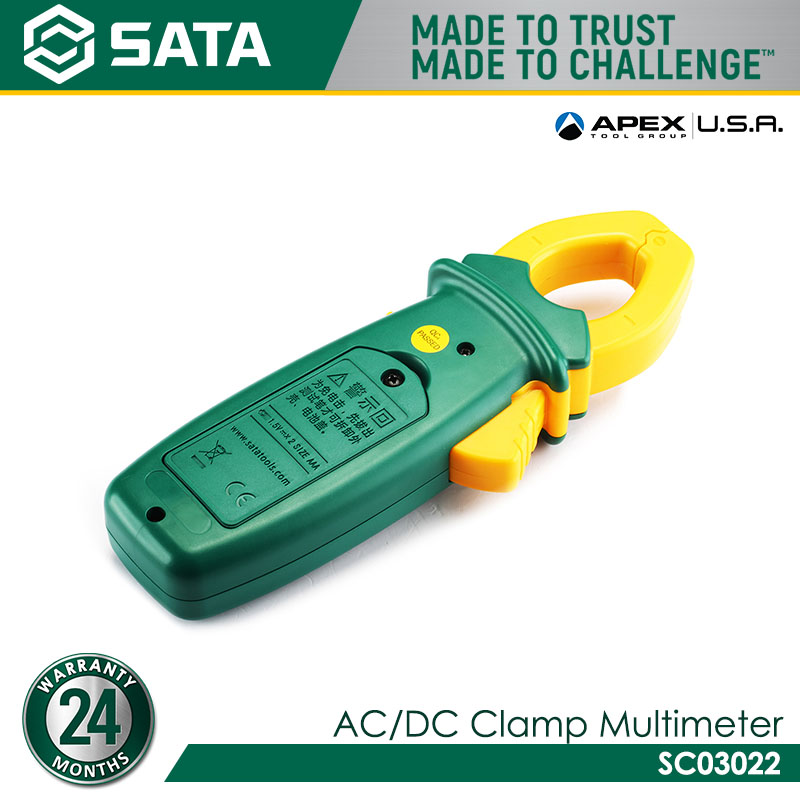 SATA SC03022 AC/DC Clamp Multimeter - Image 4