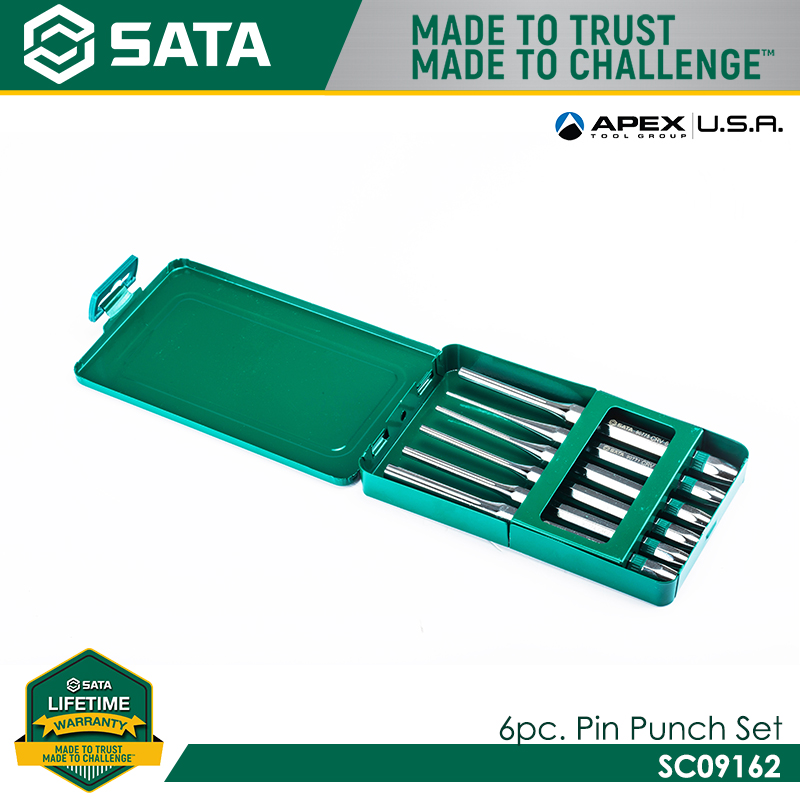 SATA SC09162 6Pc. Pin Punch Set