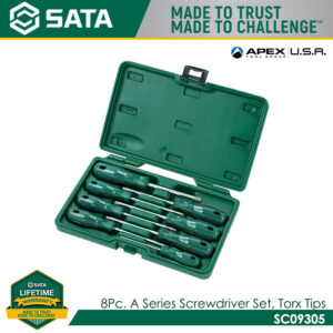 SATA SC09305 8Pc. A Series Screwdriver Set, Torx Tips