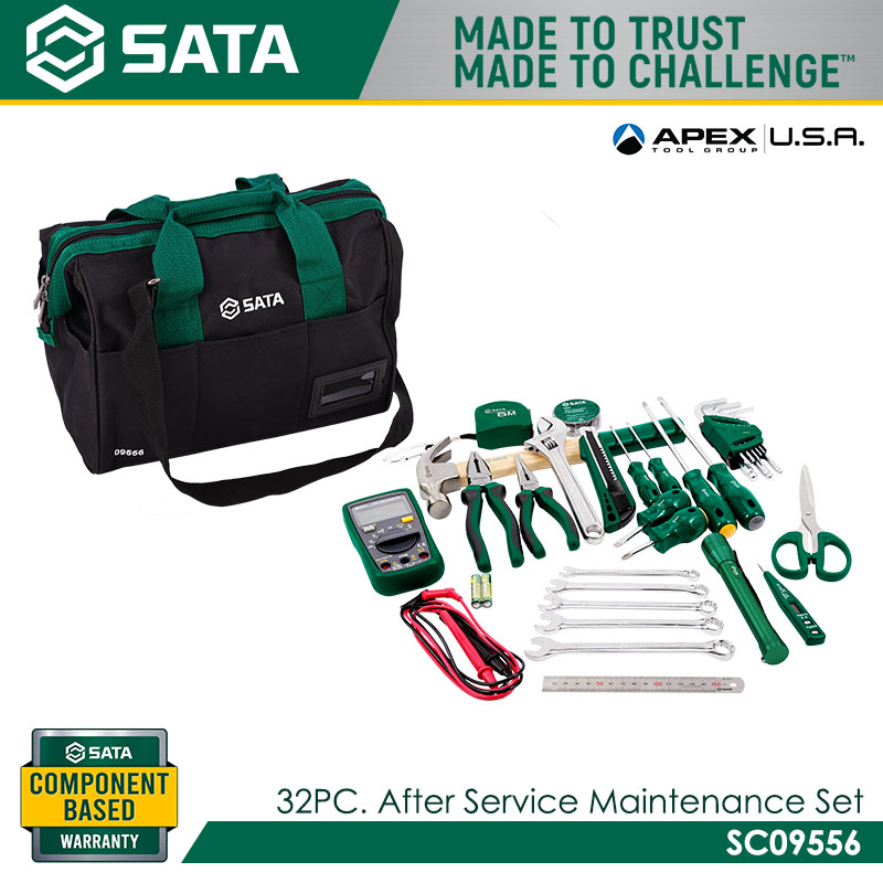SATA SC09556 32Pc. After Service Maintenance Set