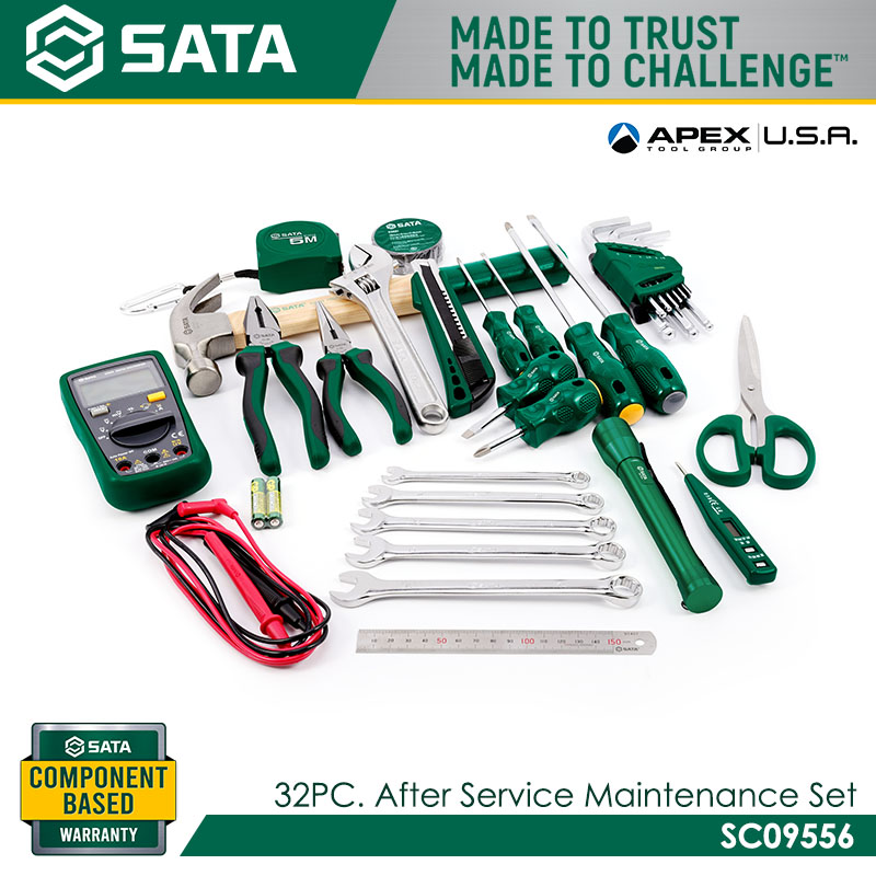 SATA SC09556 32Pc. After Service Maintenance Set - Image 2