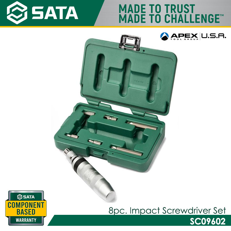 SATA SC09602 8pc. Impact Driver Set