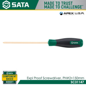 SATA Expl Proof Screwdriver, Phillips
