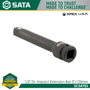 SATA 1/2" Dr. Impact Extension Bar
