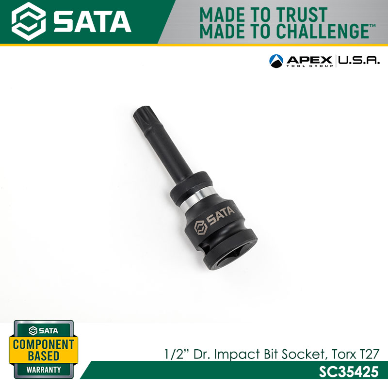 SATA 1/2" Dr. Impact Bit Socket, Torx®