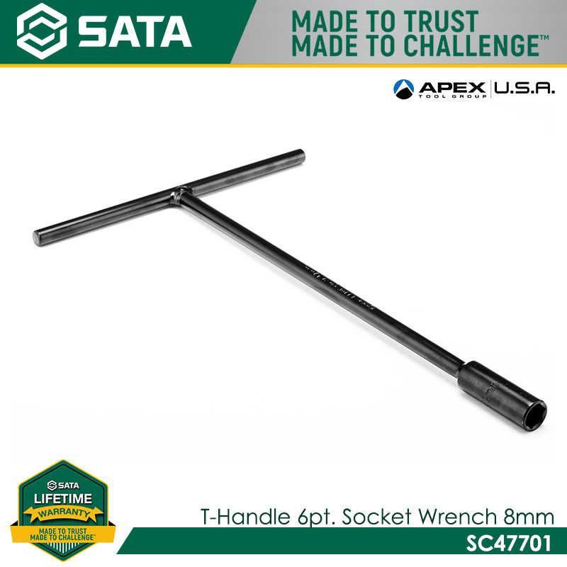 SATA T-Handle 6Pt. Socket Wrench
