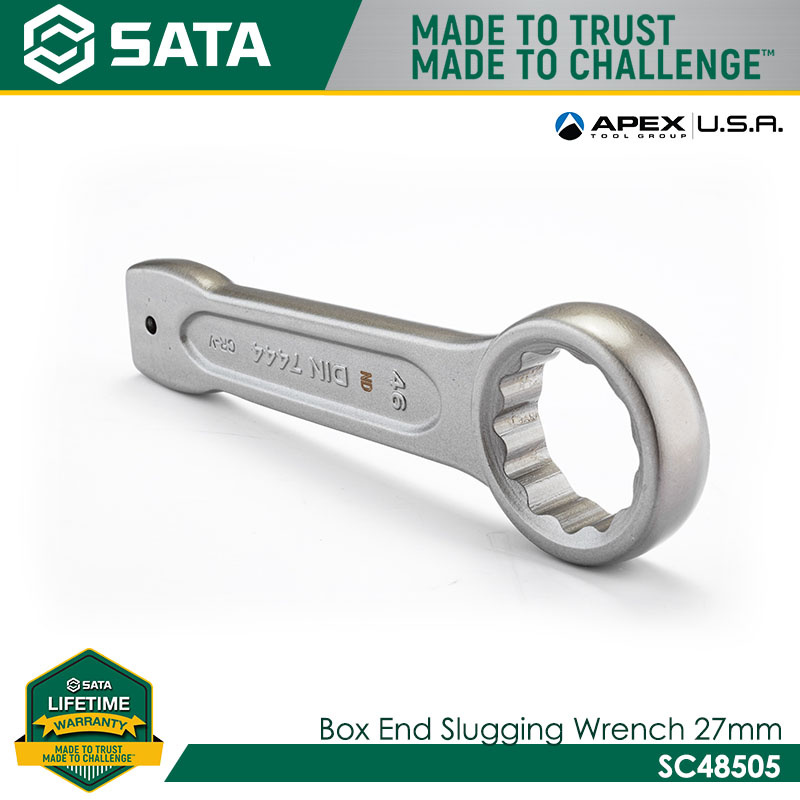 SATA Metric Box End Slugging Wrenches