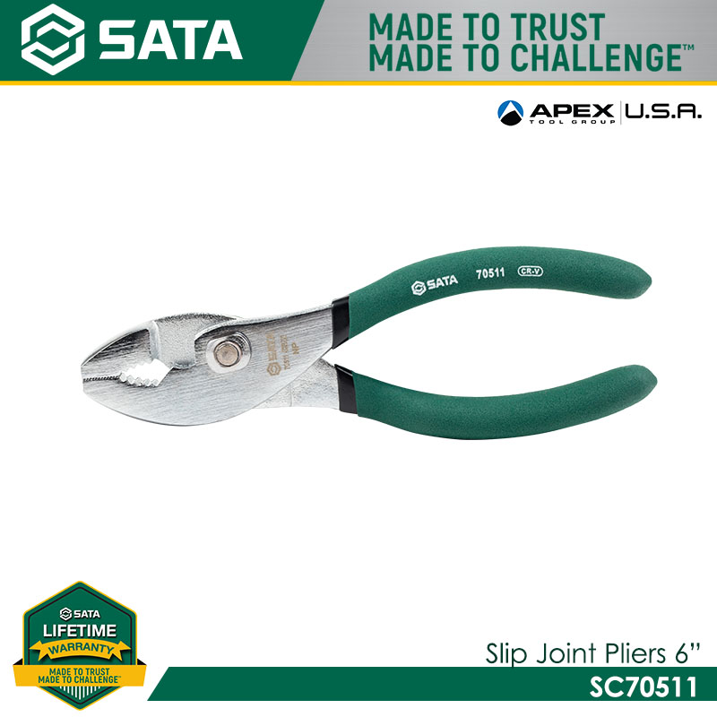 SATA SC70511 Slip Joint Pliers 6"