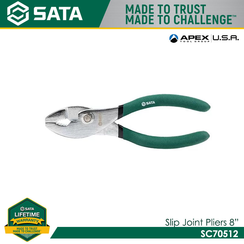 SATA SC70512 Slip Joint Pliers 8"