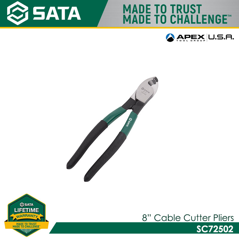 SATA SC72502 Cable Cutting Pliers 8"