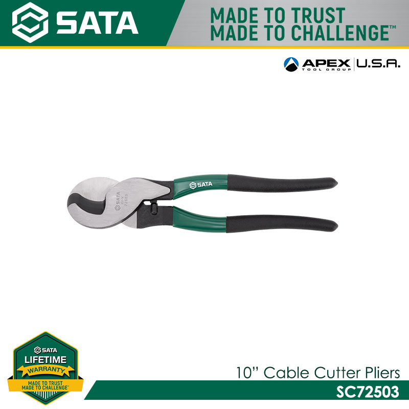 SATA SC72503 Cable Cutting Pliers 10"