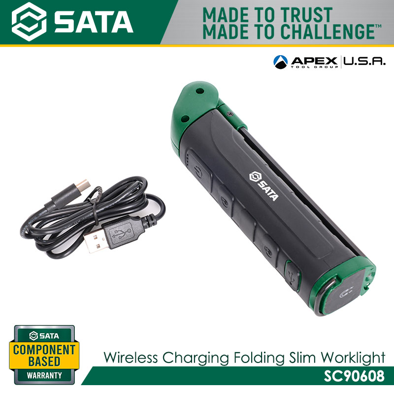 SATA SC90608 Wireless Charging Folding Slim Worklight - Image 2