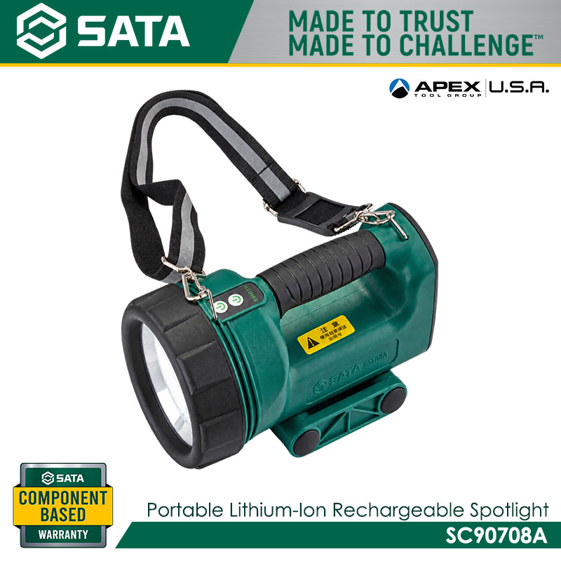 SATA SC90708A Portable Lithium-Ion Rechargeable Spotlight - Image 3