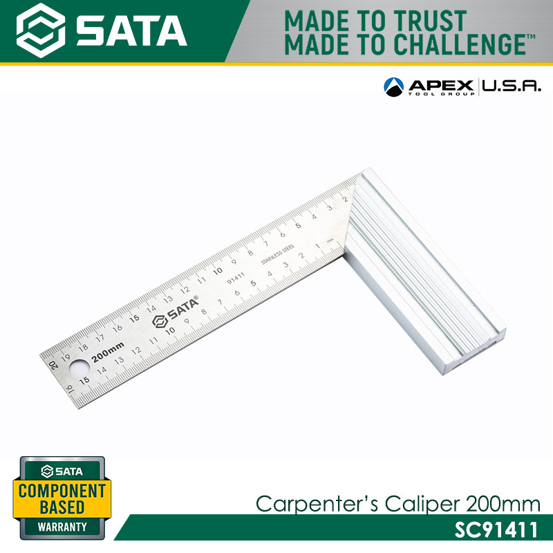 SATA SC91411 Carpenter's Squares 200mm
