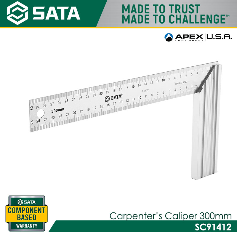 SATA SC91412 Carpenter's Squares 300mm