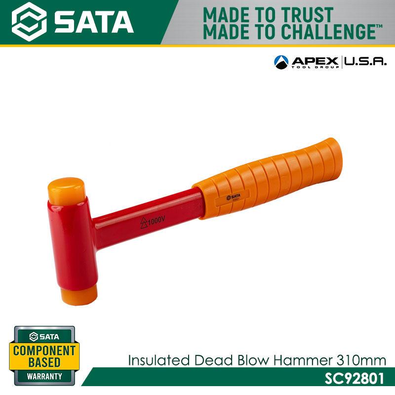SATA SC92801 Insulated Dead Blow Hammer 310mm