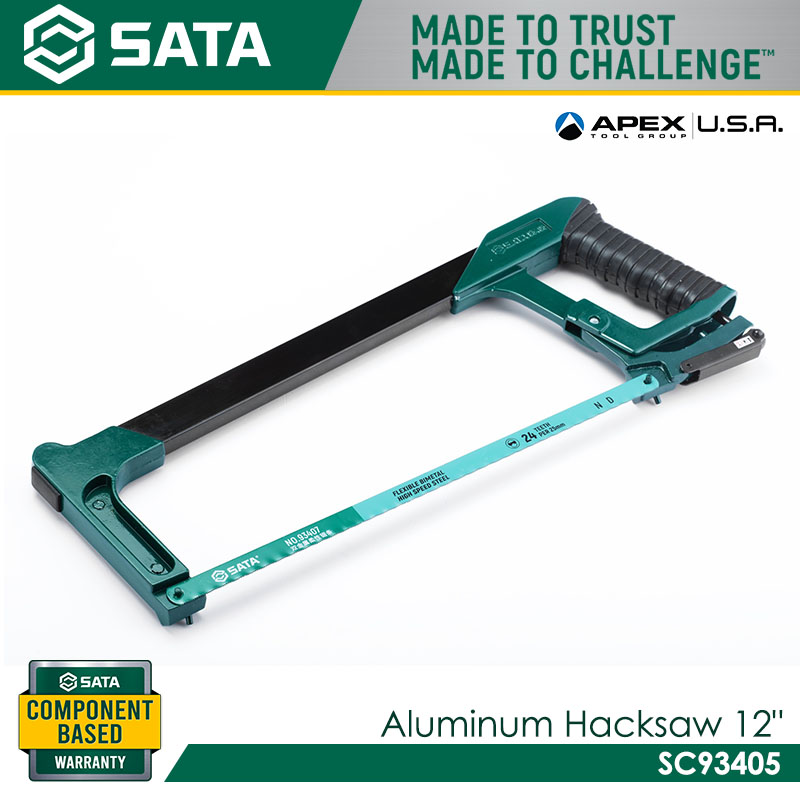 SATA SC93405 Aluminum Hacksaw 12" - Image 2