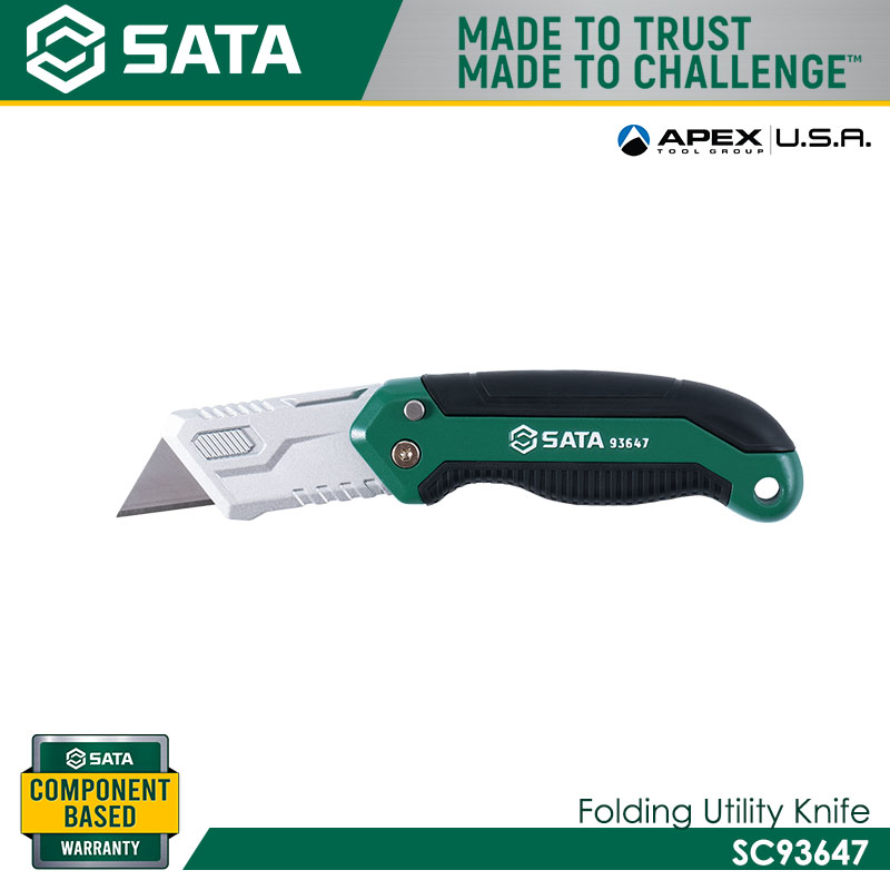 SATA SC93647 Folding Utility Box Cutter