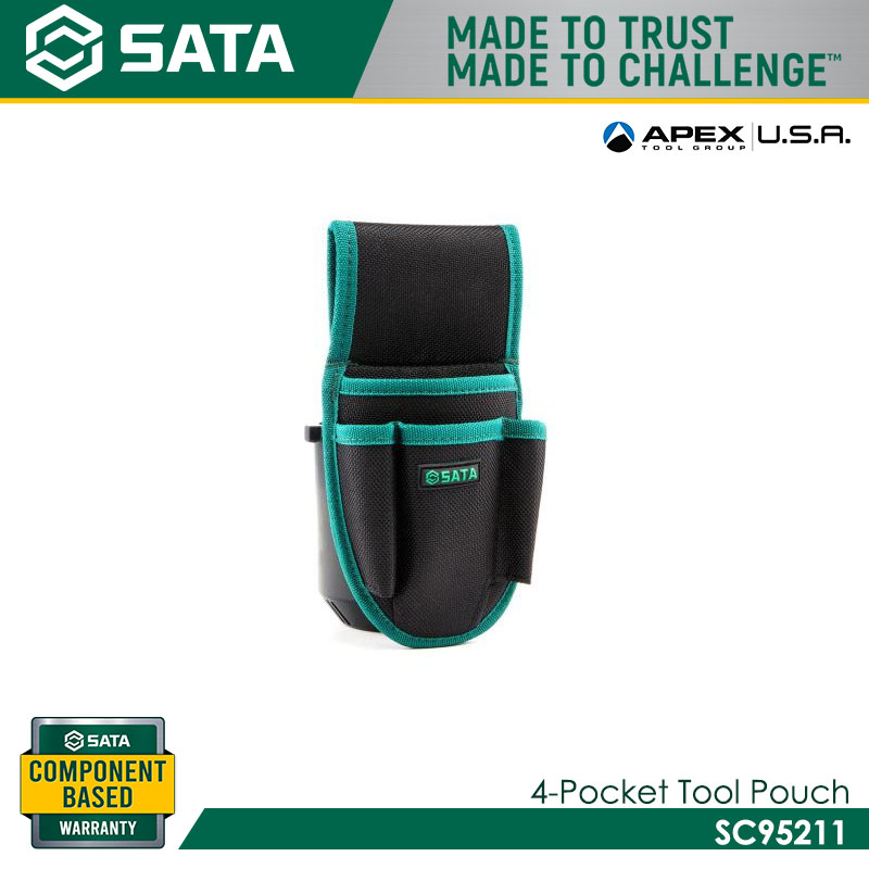 SATA SC95211 4-Pocket Tool Pouch