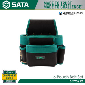 SATA SC95212 6-Pouch Belt Set
