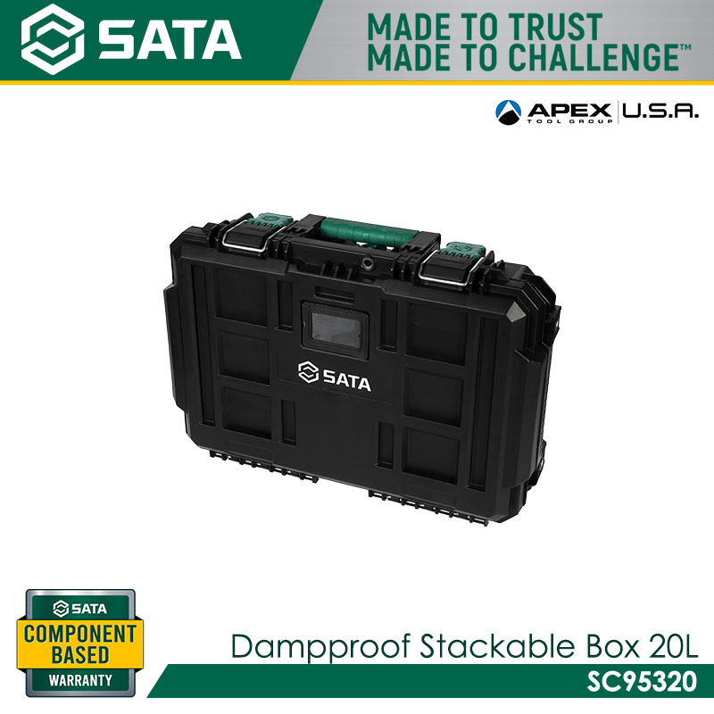SATA SC95320 Dampproof Stackable Box 20L