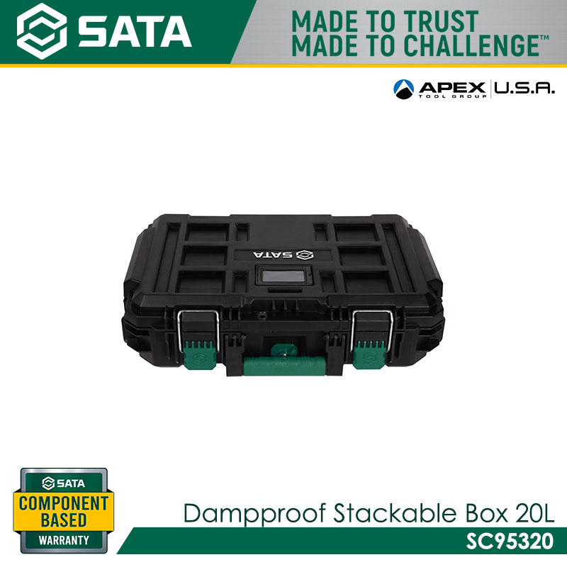 SATA SC95320 Dampproof Stackable Box 20L - Image 3