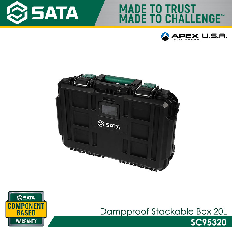 SATA SC95320 Dampproof Stackable Box 20L