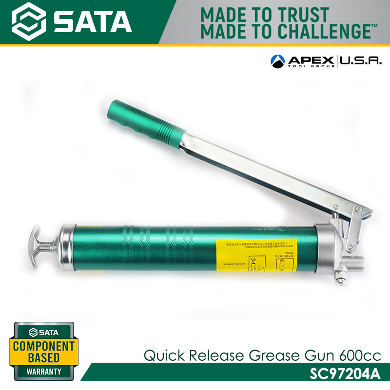 SATA SC97204A Quick Release Grease Gun 600cc