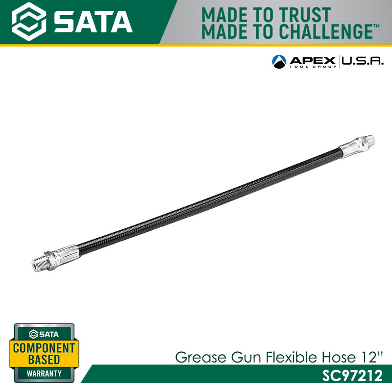 SATA SC97212 Grease Gun Flexible Hose 12"