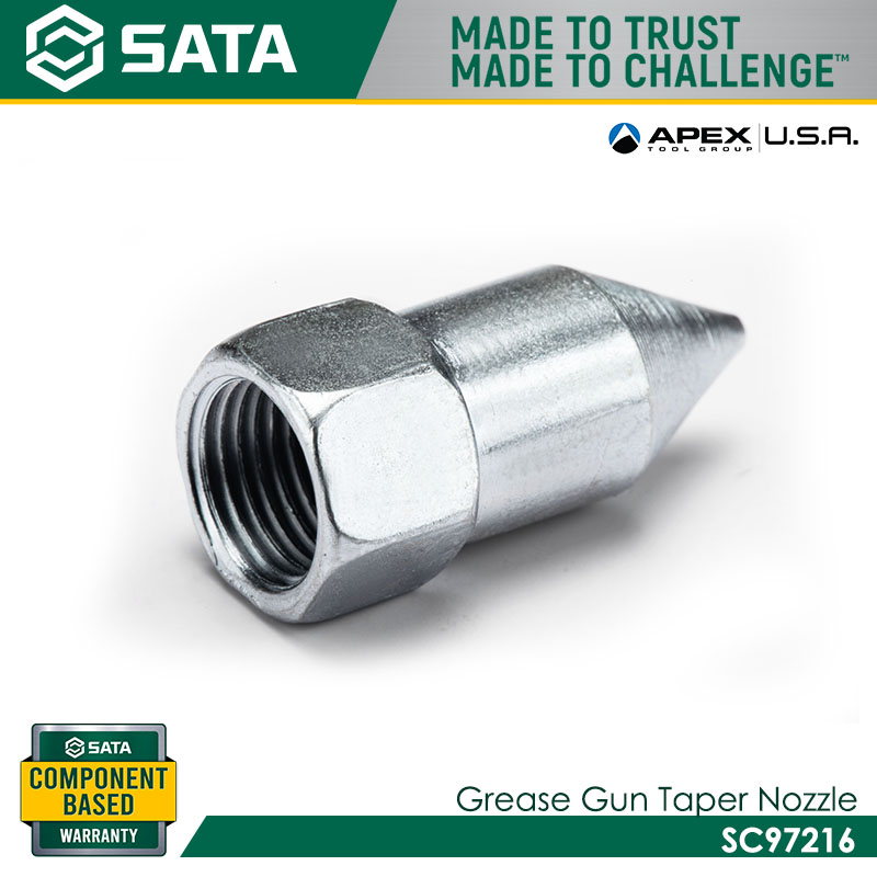 SATA SC97216 Grease Gun Taper Nozzle