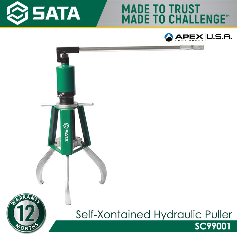 SATA SC99001 Self-Xontained Hydraulic Puller 6T - Image 2