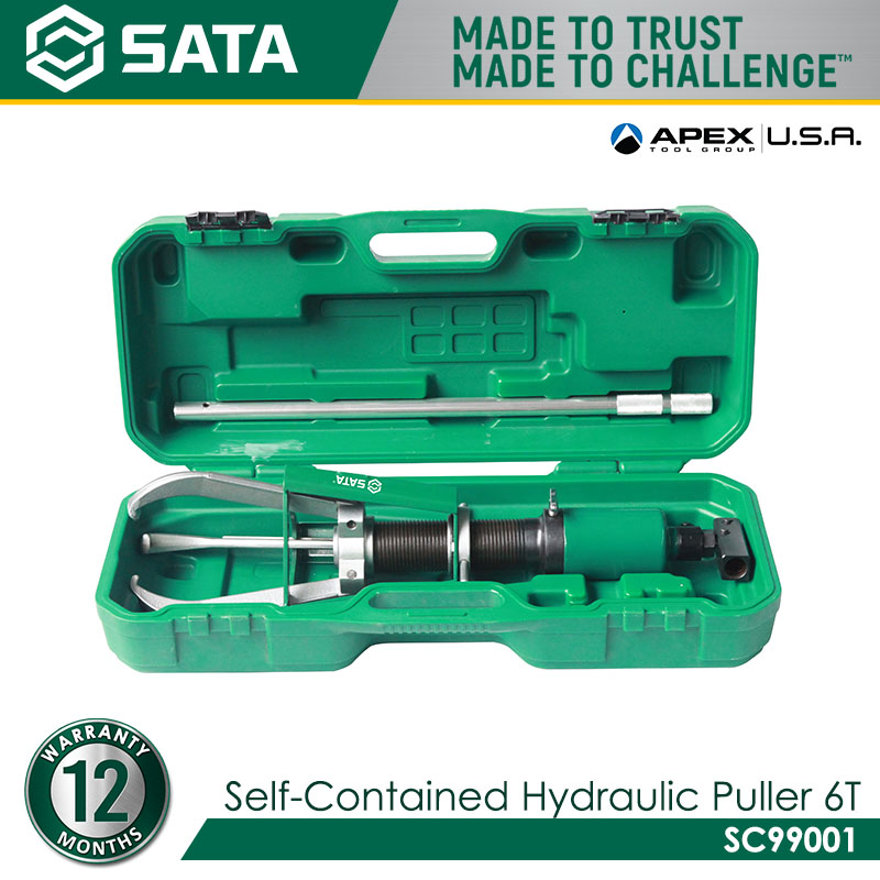 SATA SC99001 Self-Contained Hydraulic Puller 6T - Image 2