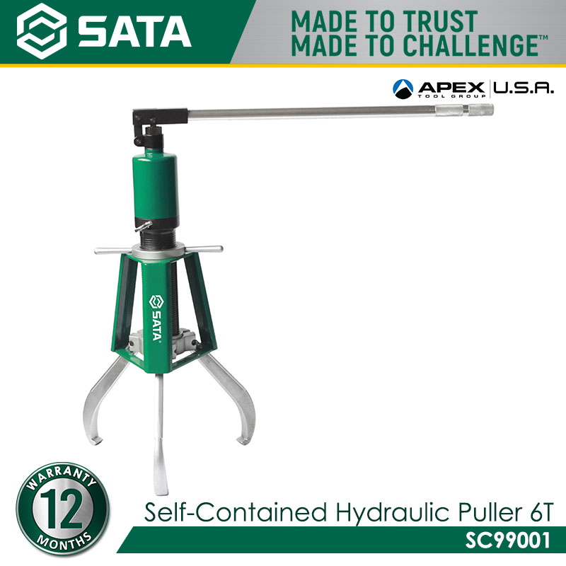 SATA SC99001 Self-Contained Hydraulic Puller 6T - Image 3