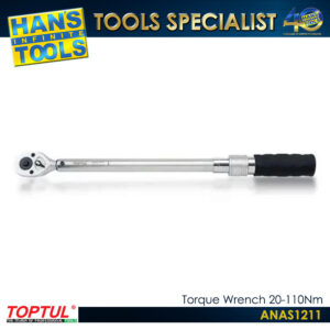 TOPTUL ANAS1211 Torque Wrench 20-110Nm