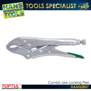 TOPTUL DAAQ2B07 Curved Jaw Locking Plier