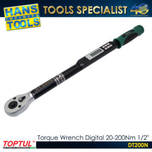 TOPTUL DT200N Torque Wrench Digital 20-200N.m 1/2"