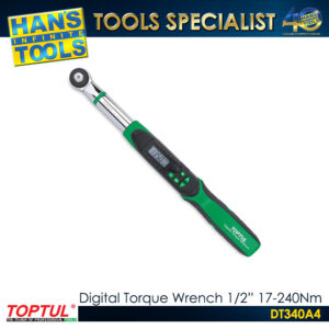 TOPTUL DT340A4 Digital Torque Wrench 1/2" 17-340N.m