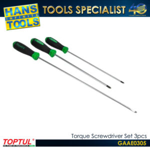 TOPTUL GAAE0305 Torque Screwdriver Set 3pcs