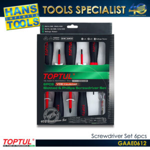 TOPTUL GAAE0612 Screwdriver Set 6pcs